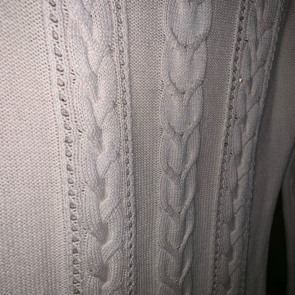 Beige long sleeve guess top - Picture 6 of 7